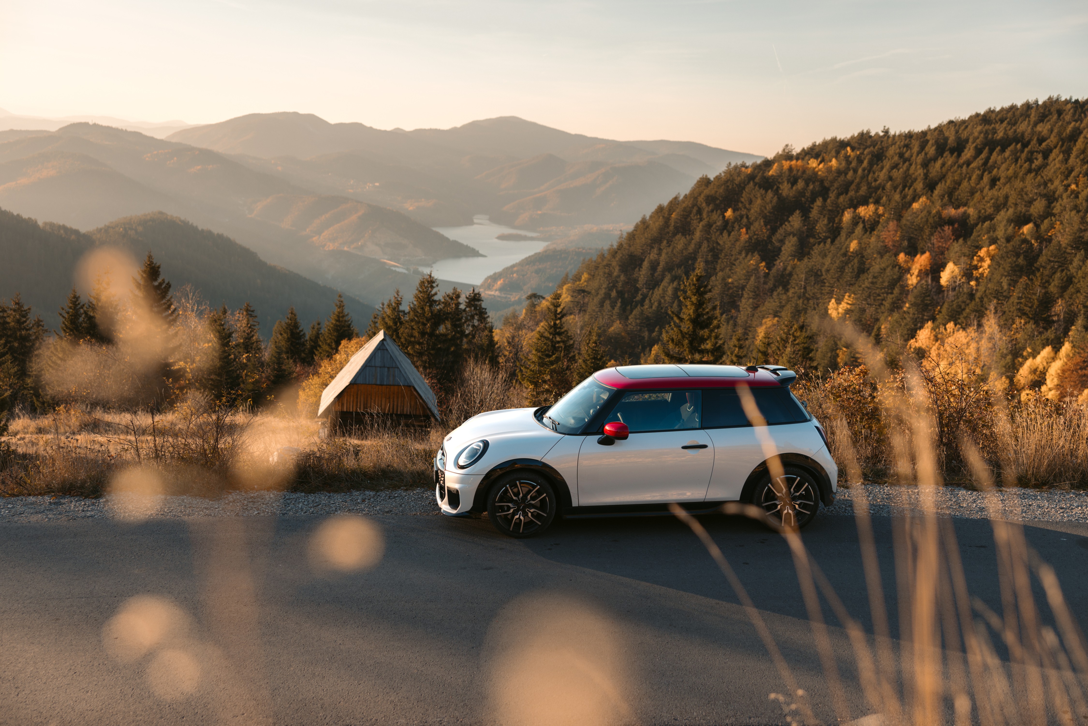 MINI Cooper on a test drive